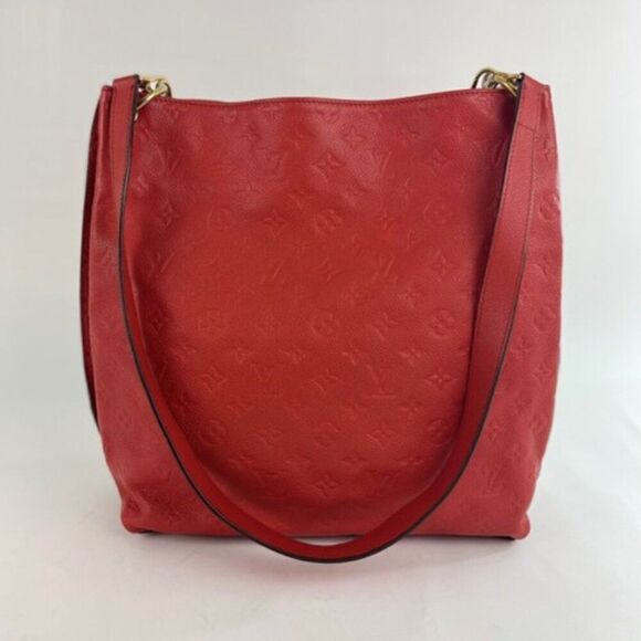 Louis Vuitton Empreinte Leather Metis 2 Way in Red Hobo Shoulder Handbag - Picture 5 of 13